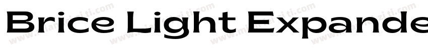 Brice Light Expanded字体转换